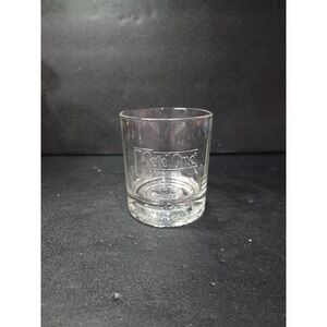 Ketel One Vodka Rocks Glass, Embossed Lowball Tumbler, Whiskey Glass, Barware